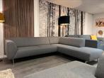 Rolf Benz linea hoekbank ploegstof kust 74, Ophalen, 250 tot 300 cm, Hoekbank, 75 tot 100 cm