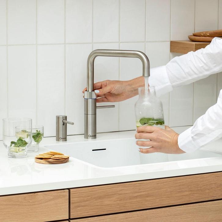 Quooker Fusion Square RVS  kokend water kraan, Huis en Inrichting, Keuken | Keukenelementen, Nieuw, Minder dan 100 cm, Minder dan 50 cm
