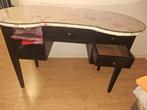 Retro nier vormig kaptafel, Ophalen, Gebruikt, 50 tot 100 cm, Minder dan 100 cm