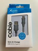 Nieuw! Xlayer premium kabel USB 3.0 naar type C, Telecommunicatie, Mobiele telefoons | Telefoon-opladers, Nieuw, Samsung, Ophalen of Verzenden