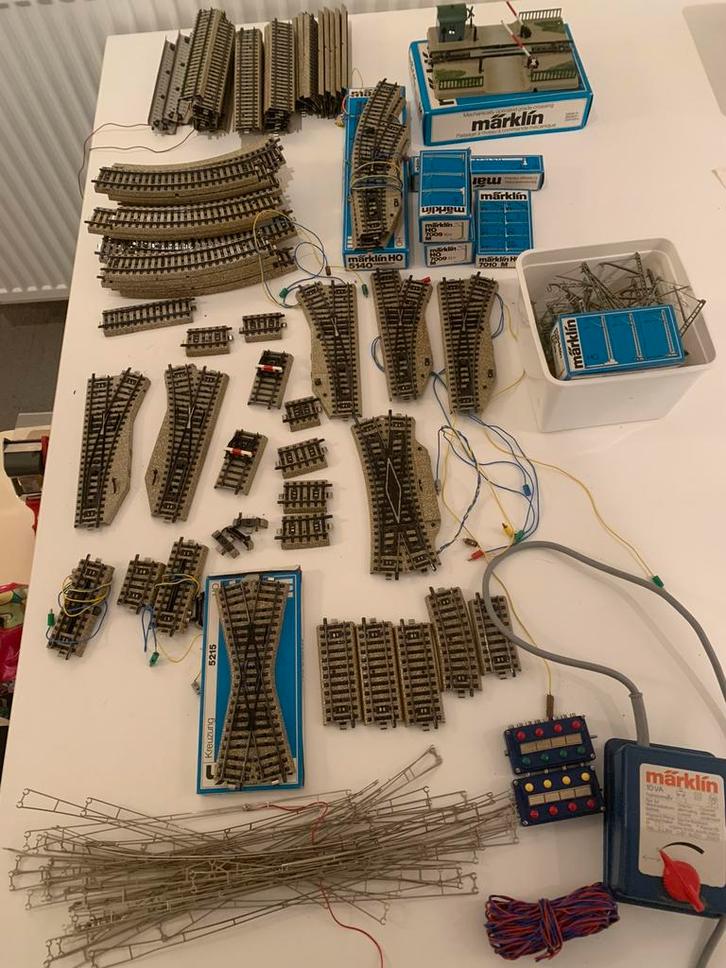 Märklin set 1 koop, Hobby en Vrije tijd, Modeltreinen | H0, Gebruikt, Treinset, Wisselstroom, Märklin, Ophalen of Verzenden