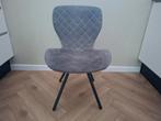 6 grijze eetkamerstoelen te koop, Huis en Inrichting, Ophalen of Verzenden, Zo goed als nieuw, Grijs, Vier
