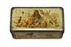 Frans blik biscuit Olibet 1900 Fables de la Fontaine, Ophalen of Verzenden, Gebruikt, Overige