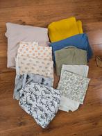 Stoffen pakket rekbare stoffen en katoenen (wafel)stoffen, Overige kleuren, 120 cm of meer, Ophalen of Verzenden, Katoen