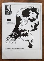 Douwe Egberts Theehandel B.V. Waterhardheid kaart NL, Verzamelen, Ophalen of Verzenden, Zo goed als nieuw, 1940 tot 1960, Prent