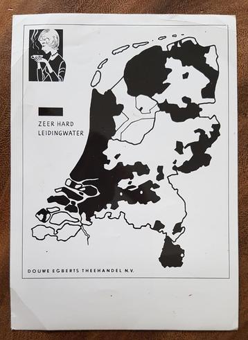 Douwe Egberts Theehandel B.V. Waterhardheid kaart NL beschikbaar voor biedingen