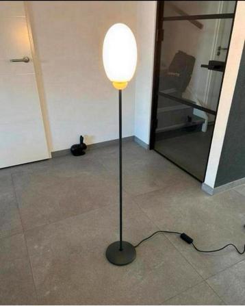 Flos brera design murano glazen zwarte vloerlamp beschikbaar voor biedingen