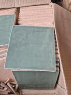 Restpartijtje appelgroene tegeltjes, Doe-het-zelf en Verbouw, Ophalen, Minder dan 5 m², Minder dan 50 cm, 10 tot 30 cm