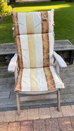 Preston tuinstoel bekleding kussens, Tuin en Terras, Tuinstoelen, Ophalen of Verzenden, Gebruikt