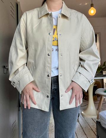 And Other Stories beige parka jacket / Kort Crème trenchcoat beschikbaar voor biedingen
