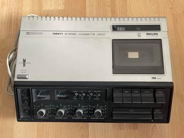 Philips N2511 Stereo Cassettedeck HiFi beschikbaar voor biedingen