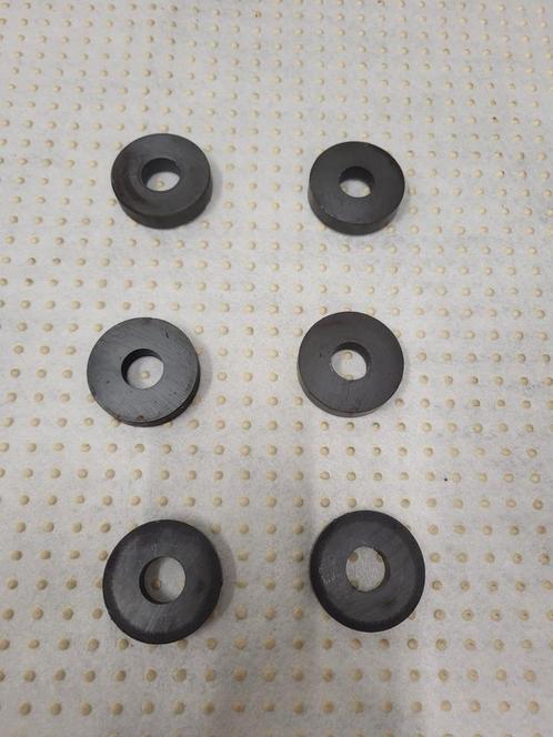 6x sterke magnetron magneten., Hobby en Vrije tijd, Overige Hobby en Vrije tijd, Zo goed als nieuw, Ophalen of Verzenden