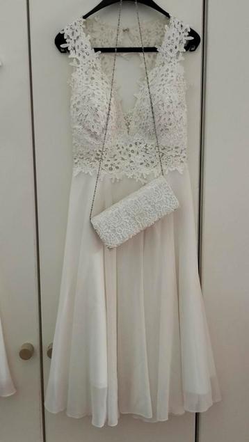Dioa fashion Witte jurk kant bruid bruidsmeisje maat M  beschikbaar voor biedingen