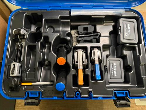 Geberit flowfit persbek 16-40 en 50-75 set, Doe-het-zelf en Verbouw, Gereedschap | Handgereedschap, Zo goed als nieuw, Ophalen