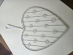 Leuk hart wit voor foto's of kaartjes decoratie, Ophalen, Gebruikt