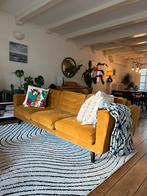 Velvet 3-seater couch, Ophalen, Gebruikt