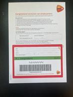 Examenzegel formulier 2013, versie 1 met enkele rode rand, Verzenden, Na 1940, Postfris