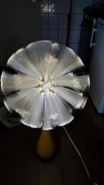 Vintage Ikea Kallt Strala lamp met glasvezel hanglamp., Ophalen of Verzenden, Huis en Inrichting