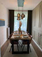 Eiken Eettafel - 210x120cm, Ophalen, Gebruikt, 100 tot 150 cm, Eikenhout