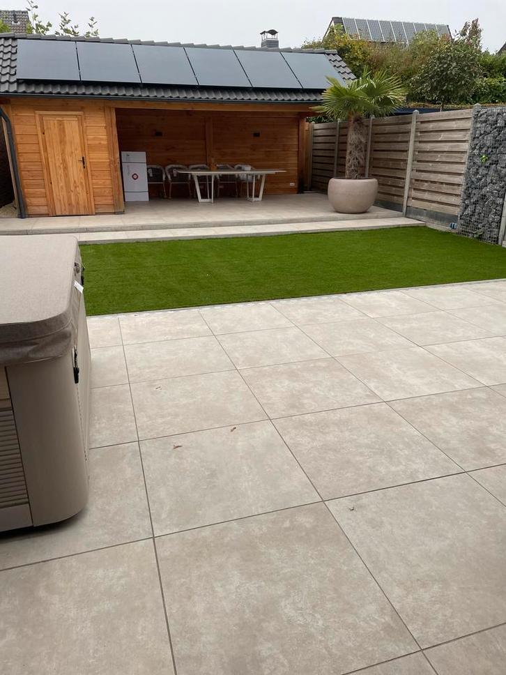 Terrastegels Keramiek / keramisch  80x80 - 10m²+ 14,5 tegels, Tuin en Terras, Tegels en Klinkers, Nieuw, Terrastegels, Keramiek