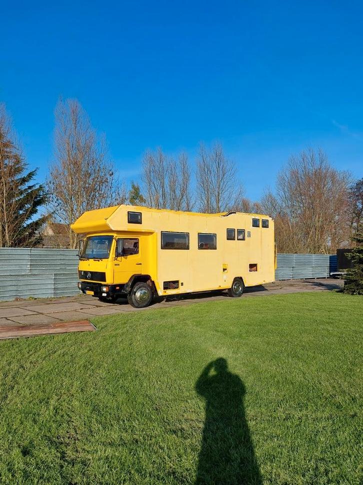 Mercedes camper, Caravans en Kamperen, Campers, Particulier, Buscamper of Camperbus, Mercedes-Benz, Ophalen