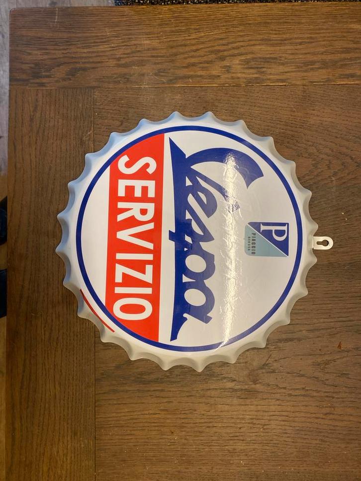 Vespa,kreidler Reclamebord / Plaat, Verzamelen, Merken en Reclamevoorwerpen, Zo goed als nieuw, Reclamebord, Ophalen