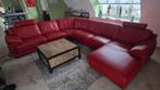 Levanto 6 persoons hoekbank met loungedeel - Weinig gebruikt, Ophalen, Hoekbank, Leer, Zo goed als nieuw