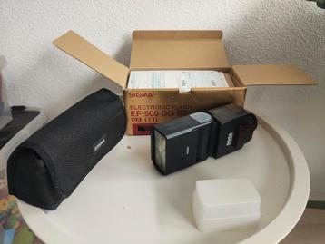 Sigma EF-500 DG ST NA-iTTL Flitser Nikon beschikbaar voor biedingen
