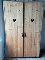 Kleding kast steigerhout, Huis en Inrichting, Kasten | Kledingkasten, Gebruikt, 100 tot 150 cm, Met hangruimte, Ophalen of Verzenden