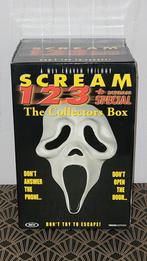 Scream Trilogy (1996-2000) - Collector's Box - 4 Videobanden, Cd's en Dvd's, VHS | Film, Zo goed als nieuw, Horror, Verzenden