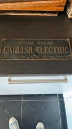 Koper English Electric bord van PON Amersfoort, Ophalen of Verzenden, Zo goed als nieuw