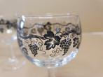 Wijnglazen zeer mooi dessin, Huis en Inrichting, Keuken | Servies, Ophalen, Glas of Glazen, Overige stijlen, Glas