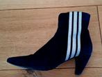 Donkerblauwe enkellaarsjes Maripe maat 39, Blauw, Ophalen of Verzenden, Maripe, Schoenen met hoge hakken