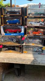 20 Mooie Maisto Modellen 1/18, Hobby en Vrije tijd, Modelauto's | 1:18, Ophalen of Verzenden, Zo goed als nieuw, Bburago