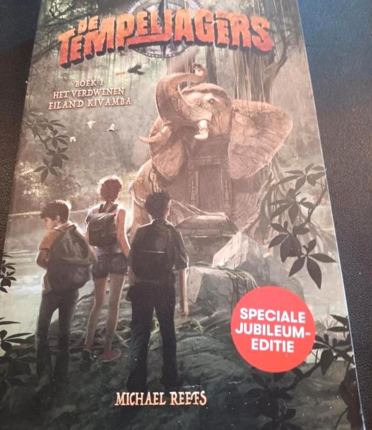 De Tempeljagers: Het Verdwenen Eiland Kivamba, Boeken, Avontuur en Actie, Zo goed als nieuw, Ophalen of Verzenden