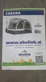 Obelink Cabana bus camper tent 2x gebruikt., Ophalen of Verzenden, Nieuw