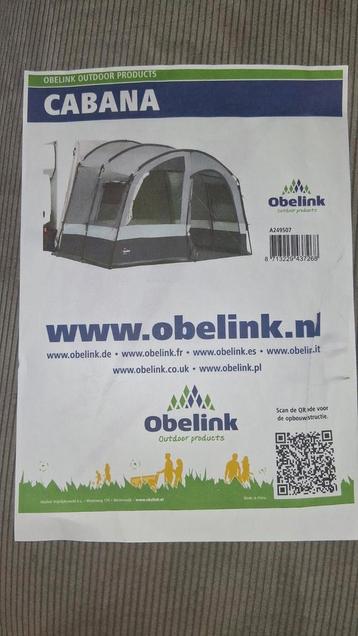 Obelink Cabana bus camper tent 2x gebruikt. beschikbaar voor biedingen