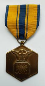 Medaille US Air Force Commendation medal for military merit, Ophalen of Verzenden, Luchtmacht, Amerika, Lintje, Medaille of Wings