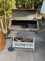 Borretti BBQ, Tuin en Terras, Houtskoolbarbecues, Ophalen of Verzenden, Gebruikt, Borreti, Met accessoires