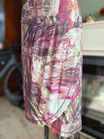 Kyra & Ko Roze paars groene rok M 38 gratis verz, Kleding | Dames, Rokken, Maat 38/40 (M), Verzenden, Paars, Zo goed als nieuw