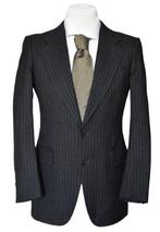 Burberry blazer, gestreept colbert, jasje Mt. S, Kleding | Heren, Kostuums en Colberts, Verzenden, Zo goed als nieuw, Grijs, Burberry