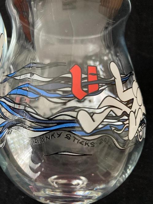Duvel België | Collectors bierglas glazen Franky Sticks 2022, Verzamelen, Biermerken, Nieuw, Glas of Glazen, Duvel, Ophalen of Verzenden