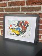 Anton Heyboer Haan, Aquarel 19hx29b, in lijst 33hx43b, Ophalen of Verzenden