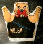 Willem Fabeltjeskrant handpop vintage, Antiek en Kunst, Ophalen