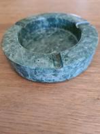 Art deco groene marmeren asbak, Ophalen of Verzenden