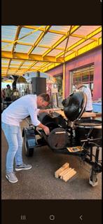 Winter bbq-smoker kar op wielen, Ophalen of Verzenden, Zo goed als nieuw