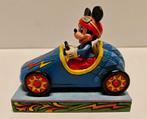 Jim Shore Disney Traditions Mickey Mouse Takes the Lead 6000, Ophalen of Verzenden, Mickey Mouse, Zo goed als nieuw, Beeldje of Figuurtje