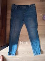 Broek mt 54, Kleding | Dames, Blauw, Ophalen of Verzenden, Zo goed als nieuw, MS Mode