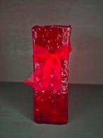 Feestelijke bloemenvaas acryl 20 cm, Diversen, Kerst, Ophalen of Verzenden, Gebruikt