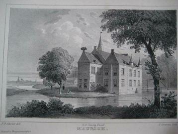 05 / Maurik   het Kasteel   Litho 1846 beschikbaar voor biedingen